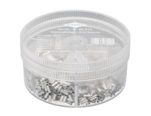 Zestaw tulejek kablowych nieizolowanych