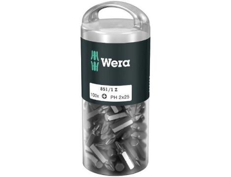 851/1 Z BIT 1/4" PH2X25 (100) /WERA/