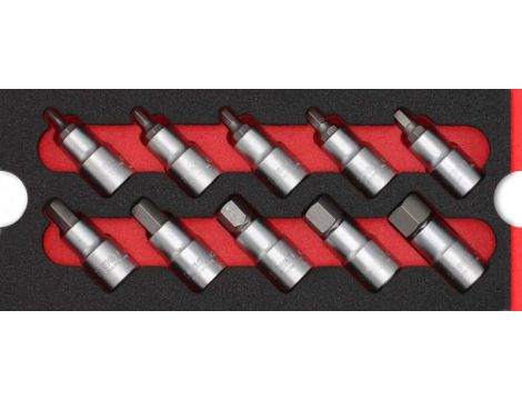 ZESTAW NASADEK TRZPIENIOWYCH HEX 4-19 (10) /WGB/