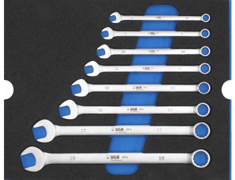 ZESTAW KLUCZY PŁ-OCZ EKSTRA DŁUGICH 8-19 (8) /WGB/