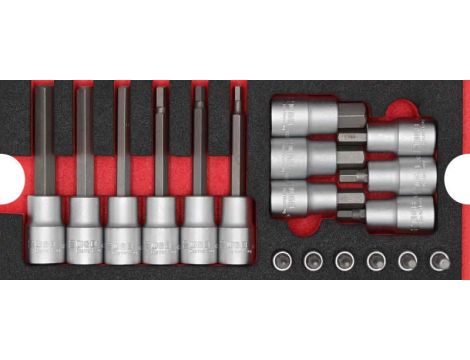 ZESTAW NASADEK TRZPIENIOWYCH HEX 2-14 (18) /WGB/