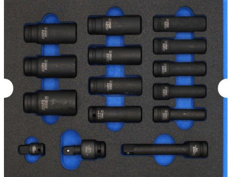 ZESTAW NASADEK 1/2" MASZYNOWYCH DŁUGICH (15) /WGB/