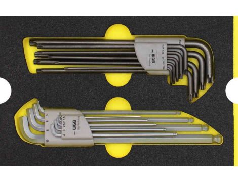 ZESTAW KLUCZY TRZPIENIOWYCH HEX/TORX (2) /WGB/
