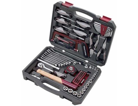 ZESTAW NARZĘDZIOWY Basic 1/4"+3/8" 100-CZĘŚCIOWY