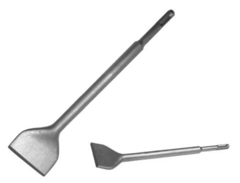 Dłuto SDS+ do płytek wygięte 40x250mm