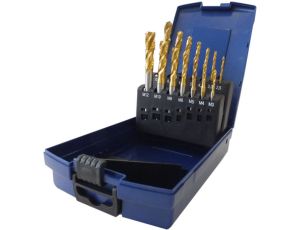 ZESTAW GWINTOWNIKÓW DIN371C HSS-G/TIN M3-M12/WIERT