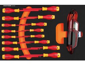 ZESTAW16 WKRĘTAKÓW VDE PŁ+PH+PZ W PIANCE 600x400