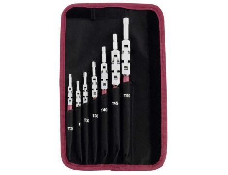 ZESTAW 9 KLUCZY TORX Z PRZEGUBEM TX20-TX50 - 2