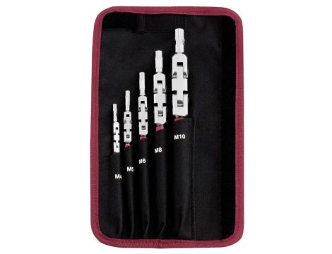 ZESTAW 5 KLUCZY XZN Z PRZEGUBEM M4-M10 - 2