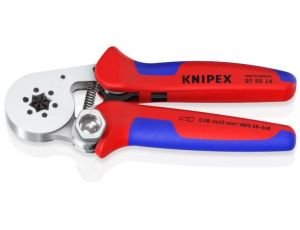 Szczypce do zagniatania tulejek 0,08-16mm2/2x10mm2