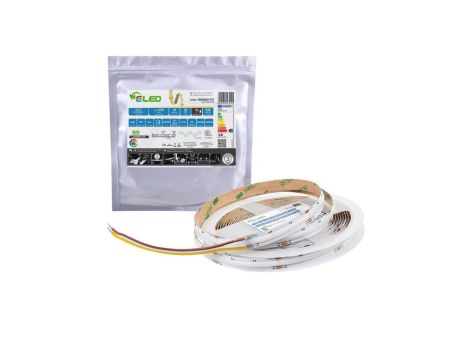 Taśma LED COB CCT 640 chips 24V 16W 89lm/W (2700K-6500K) CRI90+ IP54 - ED00031737 /odcinki po 5 m/