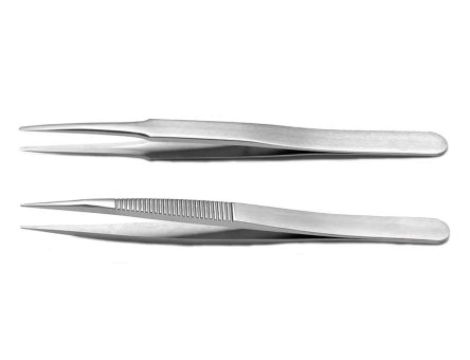 Zestaw pęset, materiał: Stal nierdzewna, RS PRO