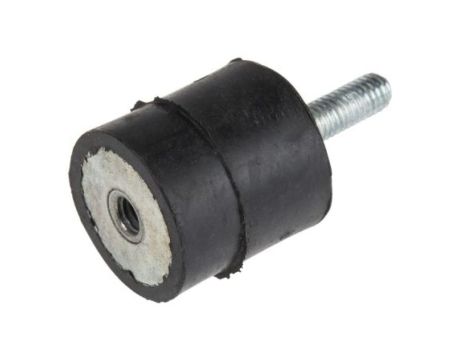 Mocowanie antywstrząsowe, M6, Ø 25mm, materiał: Guma naturalna 60Shore A, RS PRO