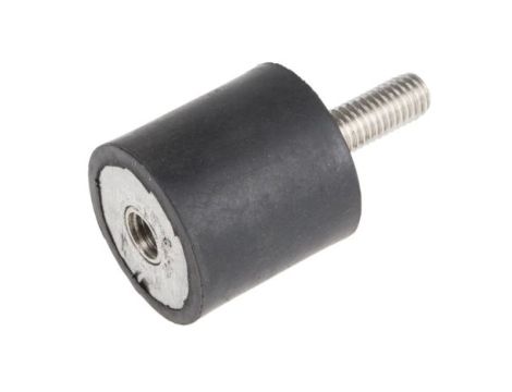 Mocowanie antywstrząsowe, M8, Ø 30mm, materiał: Guma naturalna 60Shore A, RS PRO