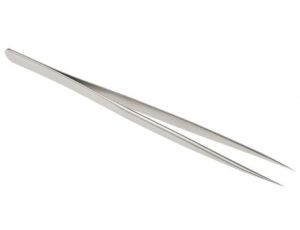 Pęseta, dł. 140, antymagnetyczna, materiał: Stal nierdzewna, RS PRO