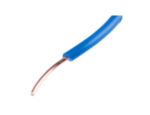 Jednożyłowy kabel sterowniczy CSA 1 mm, Maks. +70C 600 V Niebieski, RS PRO