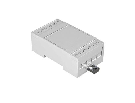 Zestaw obudowy szyny DIN, 90 x 53 x 31.9mm, materiał: Poliwęglan, kolor: Jasnoszary, RS PRO