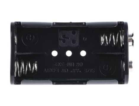 Uchwyt do baterii, x 2, montaż w obudowie