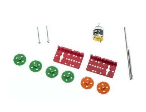 Motoreduktor DC, 1,05 A, 1,29 W, 4 - 3700 obr./min, 10.92 gcm, RS PRO