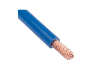 Jednożyłowy kabel sterowniczy CSA 10 mm, Maximum of +70 C 600 V Niebieski, RS PRO