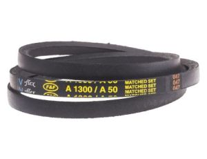 Pas napędowy, profil A, materiał: PET, guma, 13mm x 8mm x 1.27m, RS PRO