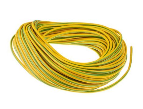 Rękaw ochronny Zielony/żółty 4mm Nie RS PRO