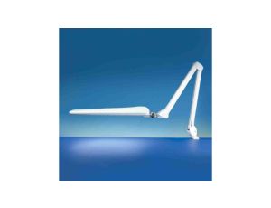 Lampa biurkowa 14 W, z regulowanym ramieniem, RS PRO