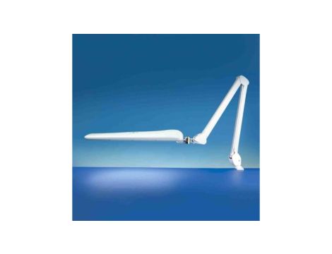 Lampa biurkowa 14 W, z regulowanym ramieniem, RS PRO