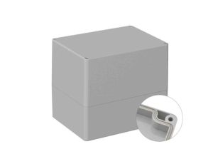 Obudowa ogólnego użytku ekranowana Szary IP66 Silikon, 120 x 160 x 140mm, RS PRO 5U3