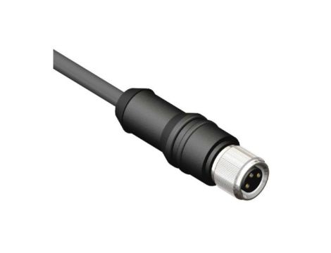 Złącze i kabel ze złączem Proste M8 x Wolna końcówka, 4 A, 60 V, dł. 10m, IP67, RS PRO