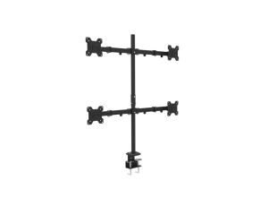 UCHWYT BIURKOWY DO 4 MONITORÓW LED/LCD 13-27 L-04X ART