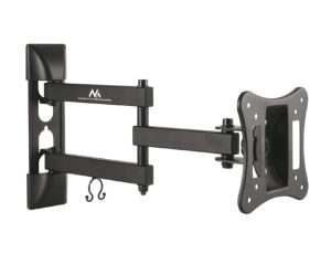 Uchwyt do telewizora lub monitora 13-27 15kg uniwersalny czarny max VESA 100x100 Maclean MC-719