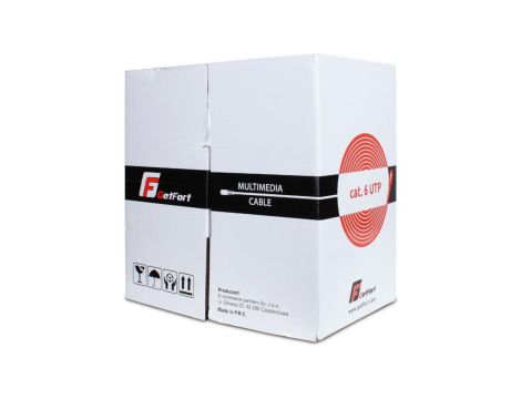 Kabel skrętka kat. 6 U UTP PVC, 305m (GF-6UTP-E-PVC-305) GETFORT