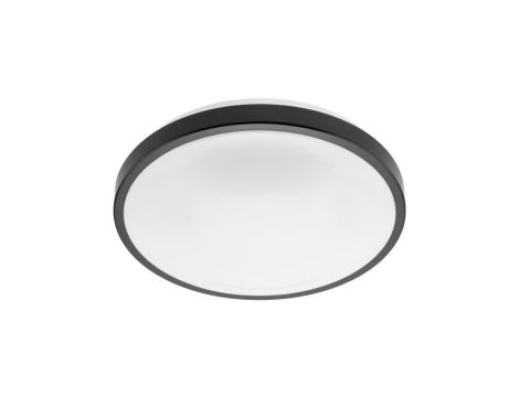 Plafon LED Oprawa Lampa Sufitowa Ścienna ROMERO 2xE27 IP20 Czarny KOBI