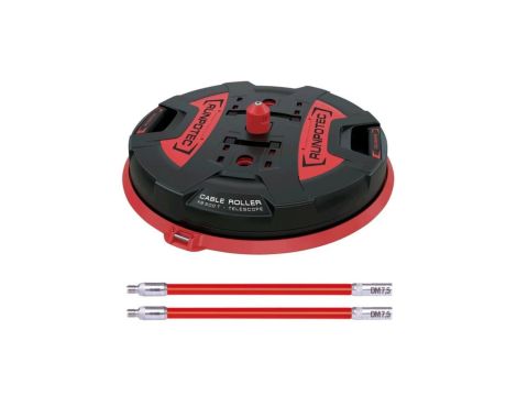 Rozwijak bębnowy do kabli i przewodów Stojak na bęben 800kg o zmiennej średnicy bębna do 800mm XB500T