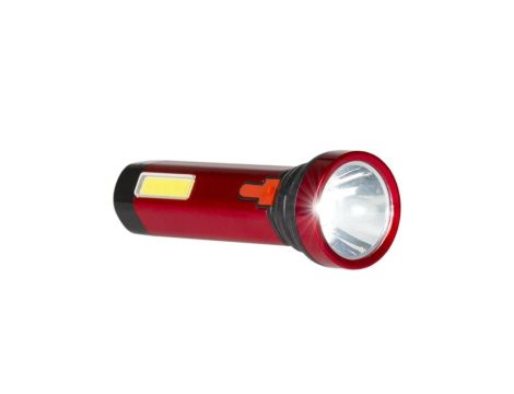 Latarka akumulatorowa aluminiowa COB+LED LB0187 LIBOX