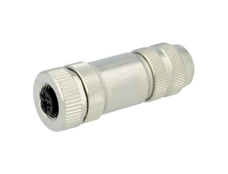 7000-14025-0000000 Gniazdo proste, M12, P2 z kodowaniem B-Profibus, na przewód