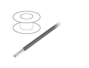 3051-SL005 Przewód na rolce 30,5m linka Cu 22AWG PVC ciemnoszary 300V