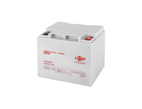 AKUMULATOR ŻELOWY 12V 45 Ah 540 Wh LPM-GL DO UPS ZASILACZE AWARYJNE
