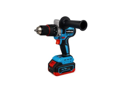 Wiertarko wkrętarka akumulatorowa 120Nm + 2 akumulatory 4Ah 20V z ładowarką w walizce PWL-CD06 EX.24206