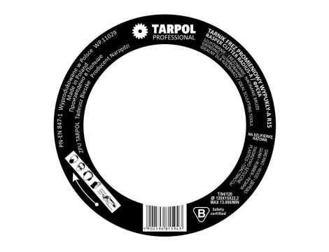 TARPOL TARNIK PROMIENIOWY-A  120/15mm T-94 WYPUKŁY R15 - 4