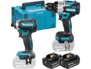 MAKITA.ZES.COMBO 18V DLX2432TJ (DDF486+DTD153) 2x5,0Ah MAKPAC