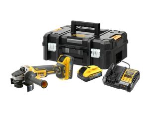 DEWALT SZLIFIERKA KĄTOWA 18V DCG409H2T 2x5,0Ah POWERSTACK FLEXVOLT ADVANTAGE