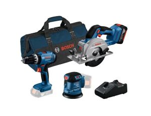 BOSCH ZESTAW COMBO 18V (GSR 18V-45 + GWS 18V-8 + GBH 18V-22) 3x4,0Ah TORBA 0615A5007L