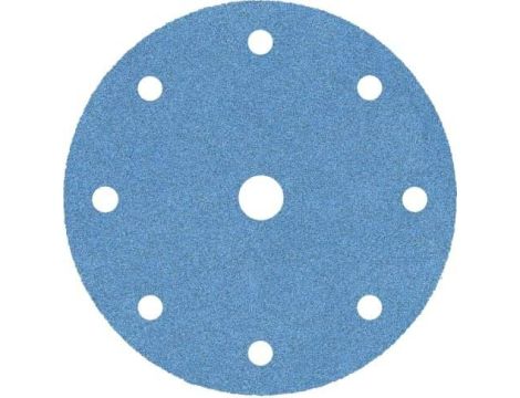 KLINGSPOR KRĄŻEK ŚCIERNY SAMOPRZYCZEPNY 125mm  PS36CK gr.100 /50szt.   Z OTWORAMI GLS3   TWARDE DREWNO/TWORZYWA SZTUCZNE