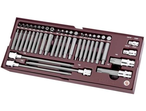 ZESTAW BITÓW I NASADEK 1/2" HEX/TX/XZN (49)