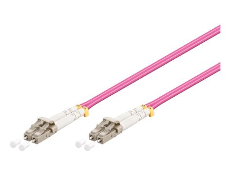 Kabel światłowodowy, Multimode (OM4) Violett - Długość kabla 3 m