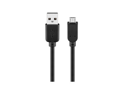 Kabel USB 2.0 Hi-Speed, czarny - Długość kabla 3 m