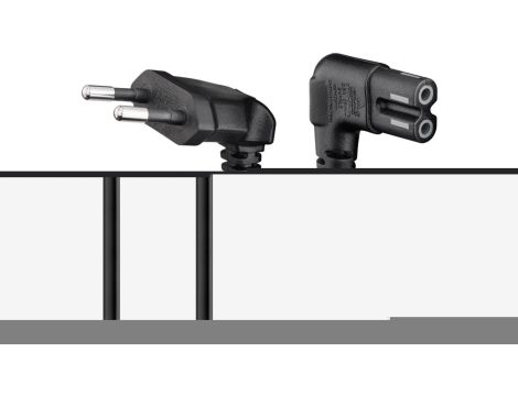 Kabel przyłączeniowy Euro, 5 m, czarny - Długość kabla 5 m