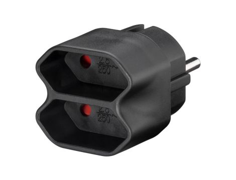 Adapter gniazda - Wersja kolorystyczna Czarny